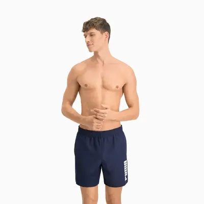 Puma Swim Men Mıd Shorts 1P Navy