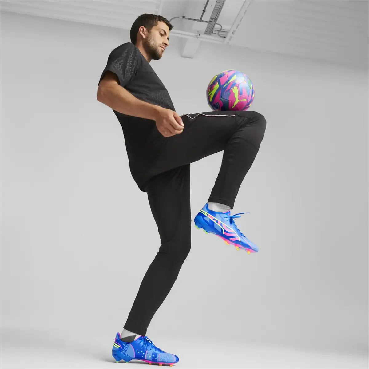 Puma KING ULTIMATE ENERGY FG/AG Mavi Erkek Krampon