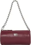 Tommy Hilfiger TJW CHAIN SHOULDER B, XIU Bordo Kadın Çanta & Cüzdan