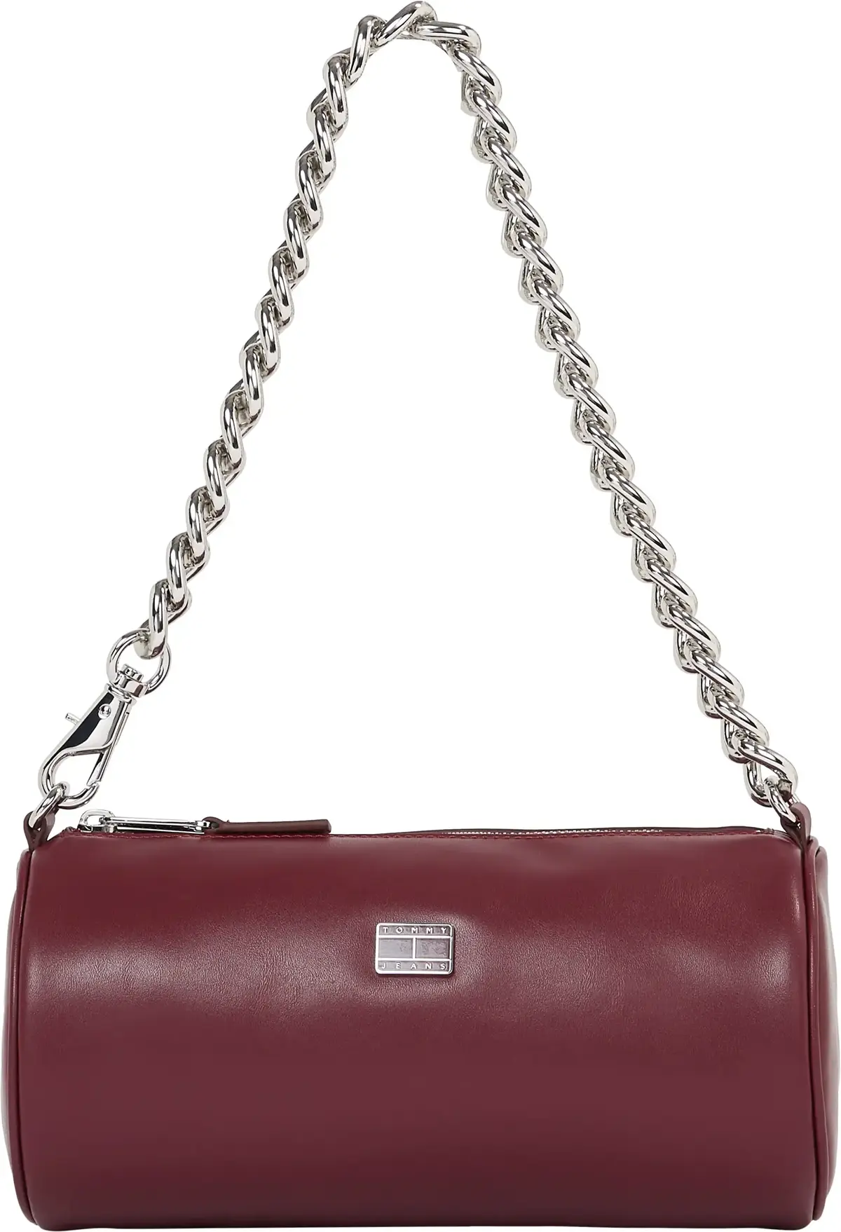 Tommy Hilfiger TJW CHAIN SHOULDER B, XIU Bordo Kadın Çanta & Cüzdan