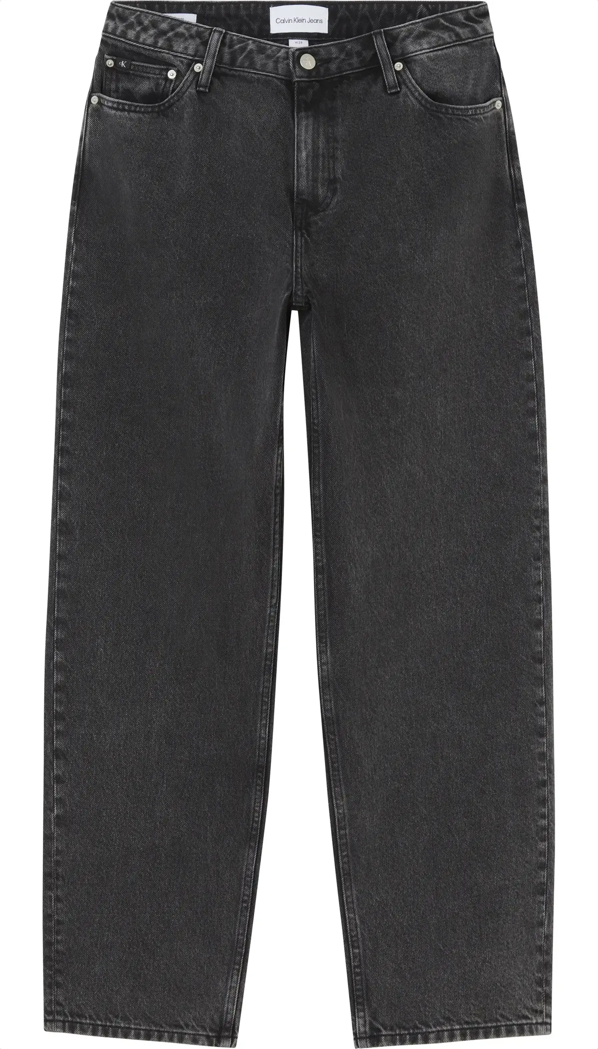 Calvin Klein 90s STRAIGHT Kadın Antrasit Kot Pantolon