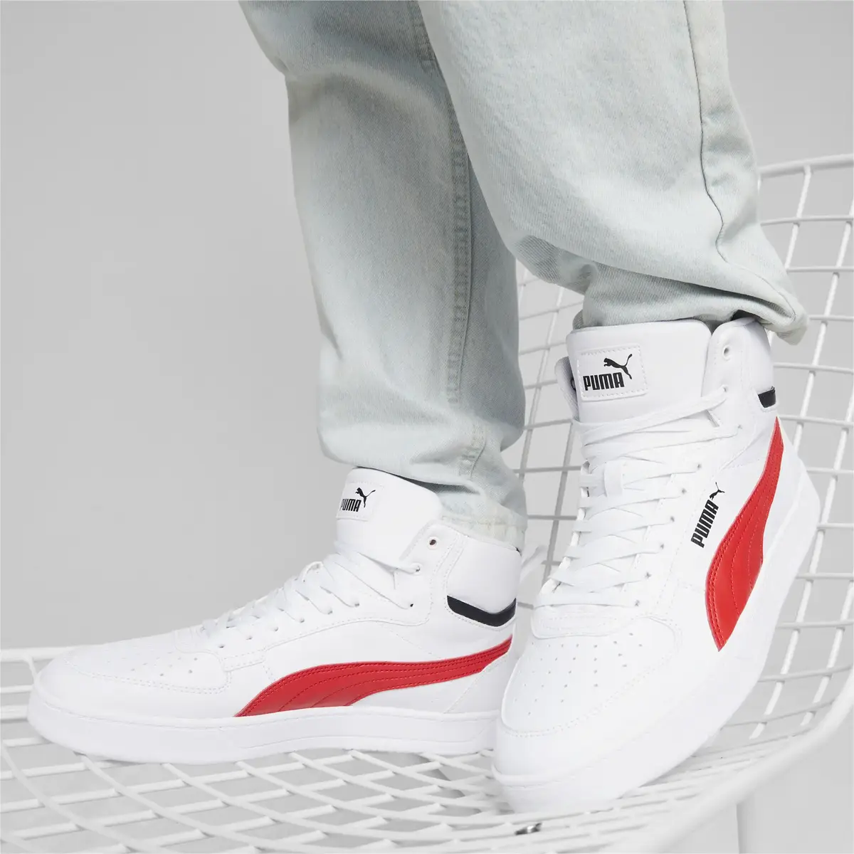 puma Puma Caven 2.0 Mid Beyaz Unisex Günlük Spor Ayakkabı