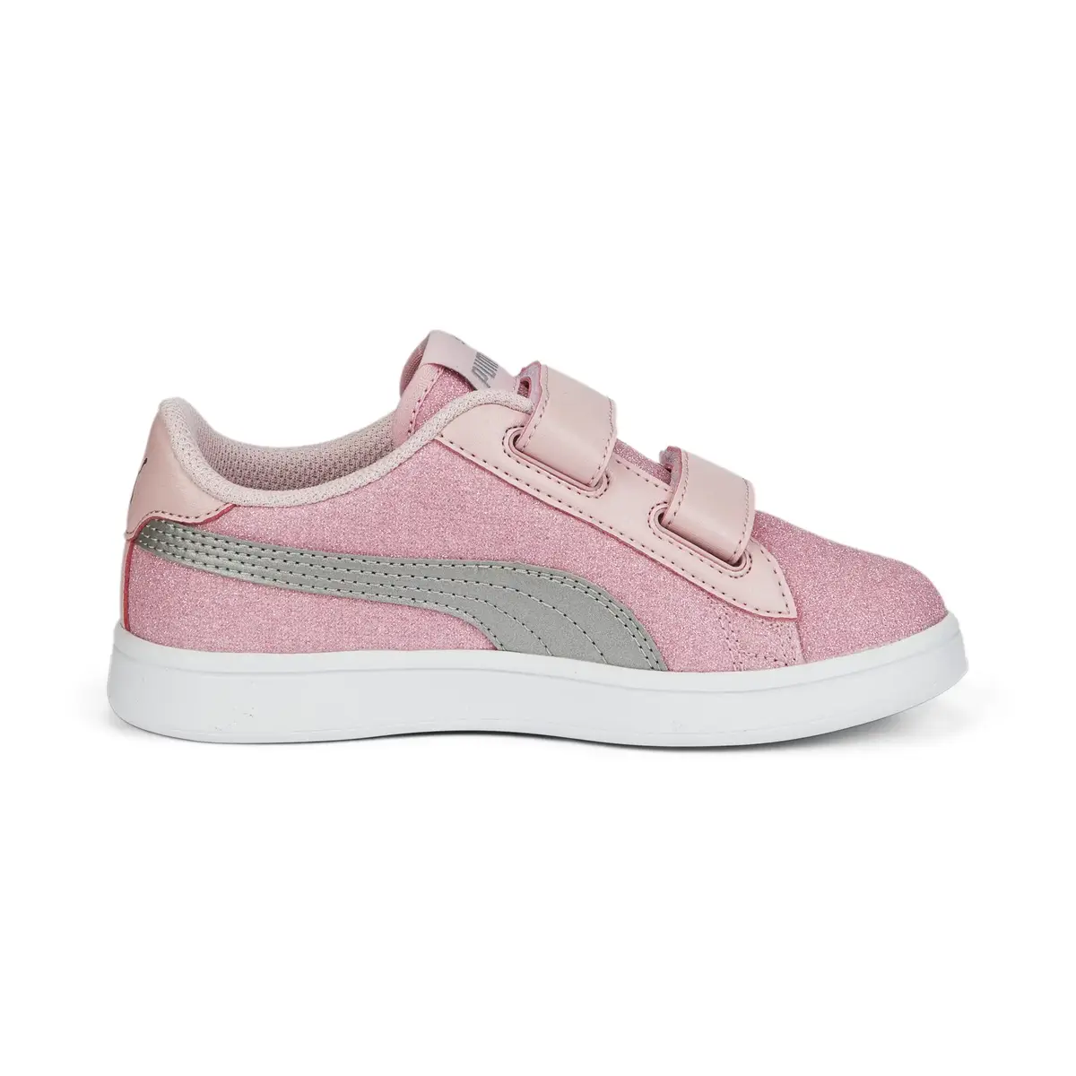 Puma Smash v2 Glitz GlamV PS Pembe Çocuk Günlük Spor Ayakkabı