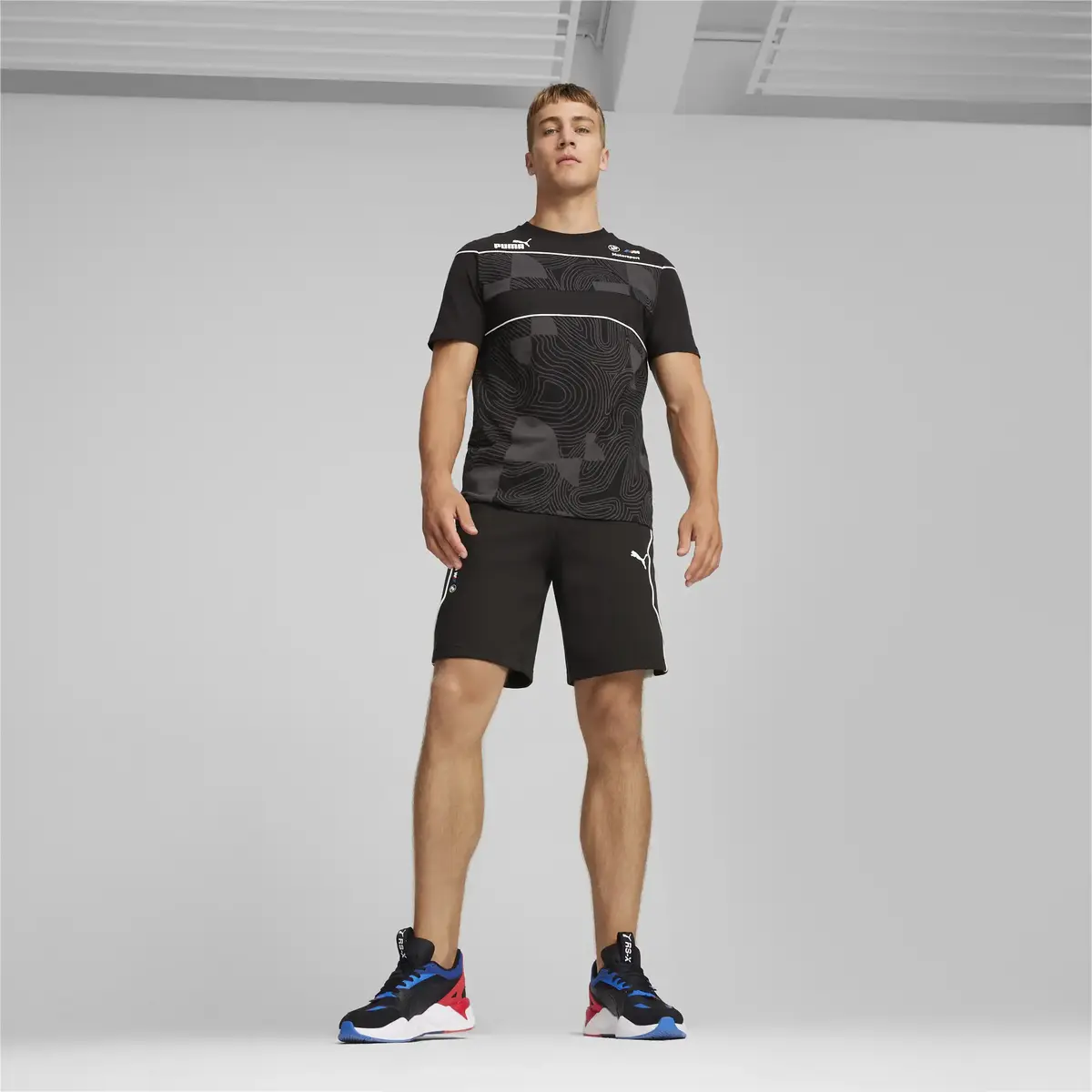 Puma BMW MMS Sweat Shorts Siyah Erkek Şort