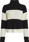 Calvin Klein CHUNKY LOOSE HIGH NECK SWEATER Siyah Kadın Sweatshirt