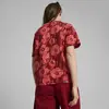 Puma ESS+ CLASS ACT AOP Tee Bordo Kadın T-Shirt
