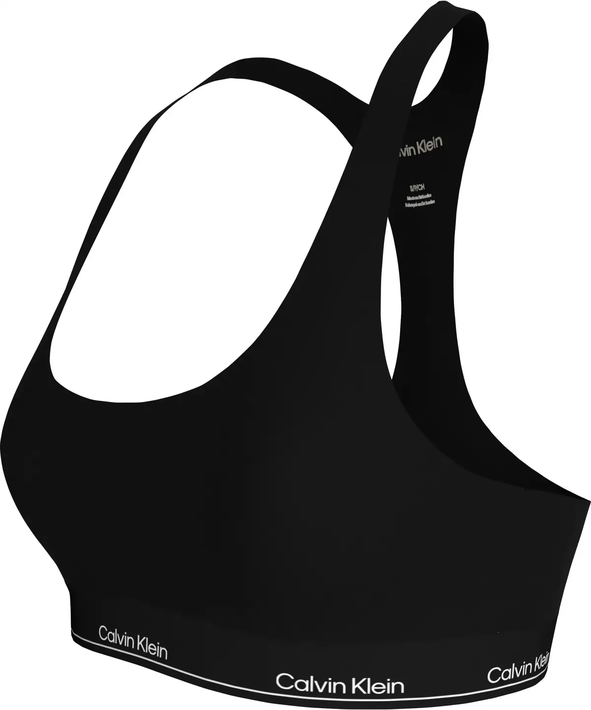 Calvin Klein MODERN SPORT MED SUP, UB1 Siyah Kadın Sütyen & Bralet