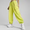 Puma Dare To Relaxed Cargo Sweatpants TR Sarı Kadın Eşofman Altı