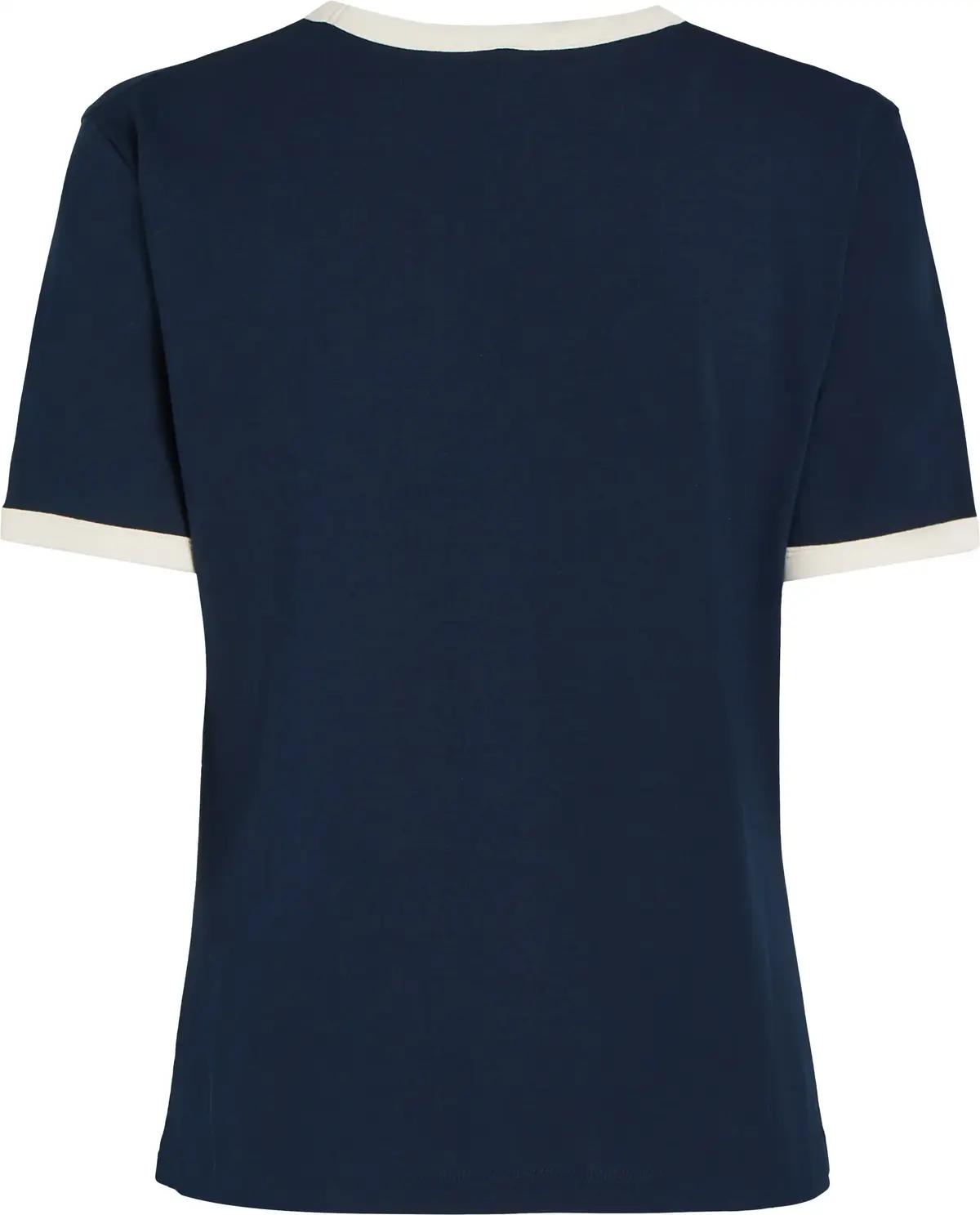 Tommy Hilfiger REG MONOTYPE STRIPE, C1G Lacivert Kadın T-Shirt & Polo