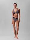 Calvin Klein THONG Siyah CK Logolu Tanga