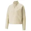 Puma EVOSTRIPE Half-Zip Crew Granola Kadın Yarım Fermuarlı Sweatshirt