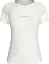 Calvin Klein INSTITUTIONAL GRAPHI, YAF Beyaz Kadın T-Shirt & Polo