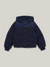 Tommy Hilfiger NEW YORK PUFFER JACK Kadın Siyah Şişme Mont