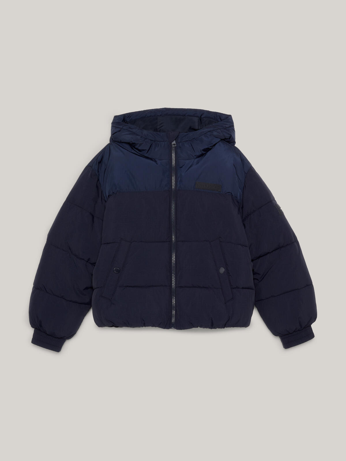 Tommy Hilfiger NEW YORK PUFFER JACK Kadın Siyah Şişme Mont