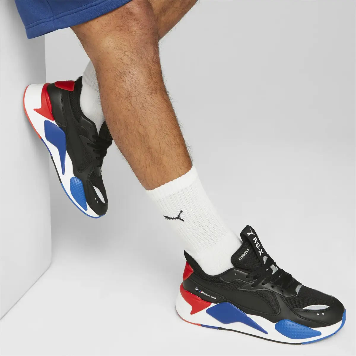 Puma BMW MMS RS-X Siyah Erkek/Unisex Günlük Spor Ayakkabı
