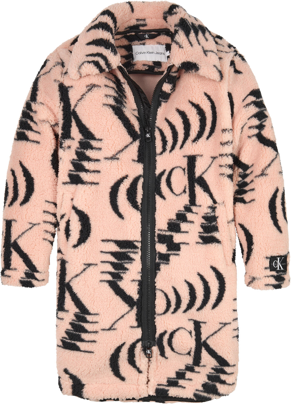 Calvin Klein MONOGRAM AOP TEDDY C Kadın Pembe Mont