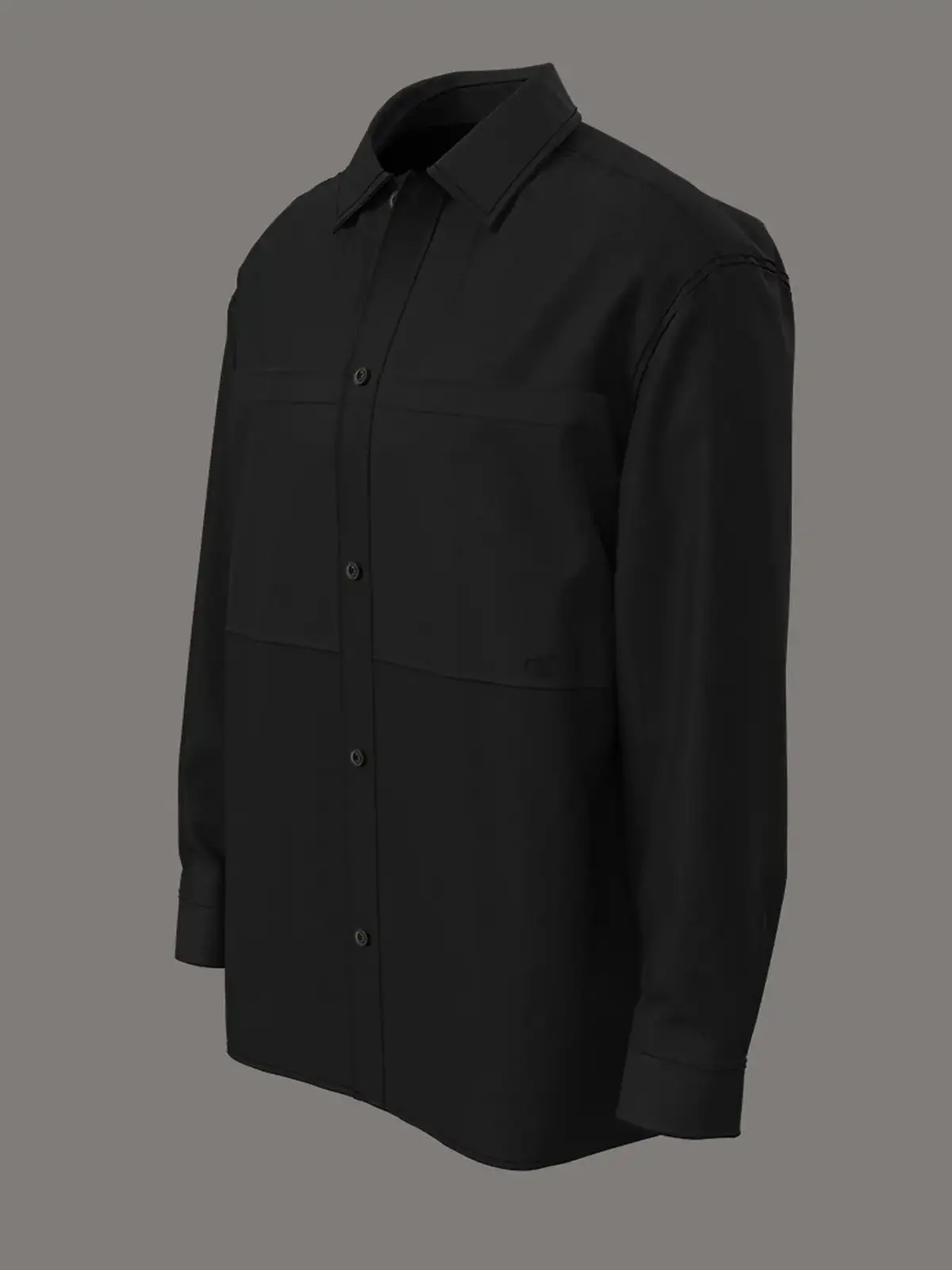 Calvin Klein LS RIPSTOP RELAXED SHIRT Siyah Erkek Gömlek Calvin Klein LS RIPSTOP RELAXED SHIRT Siyah Erkek Gömlek