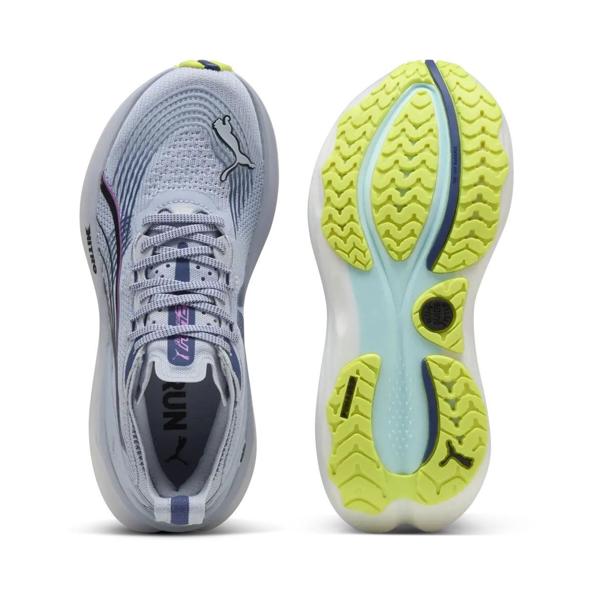 Puma ForeverRun NITRO  2 Wns Mavi Kadın Yürüyüş ve Koşu Ayakkabısı