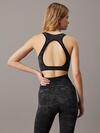 Calvin Klein WO - SPORTS BRA LOW, BAE Siyah Kadın Sporcu Sütyeni
