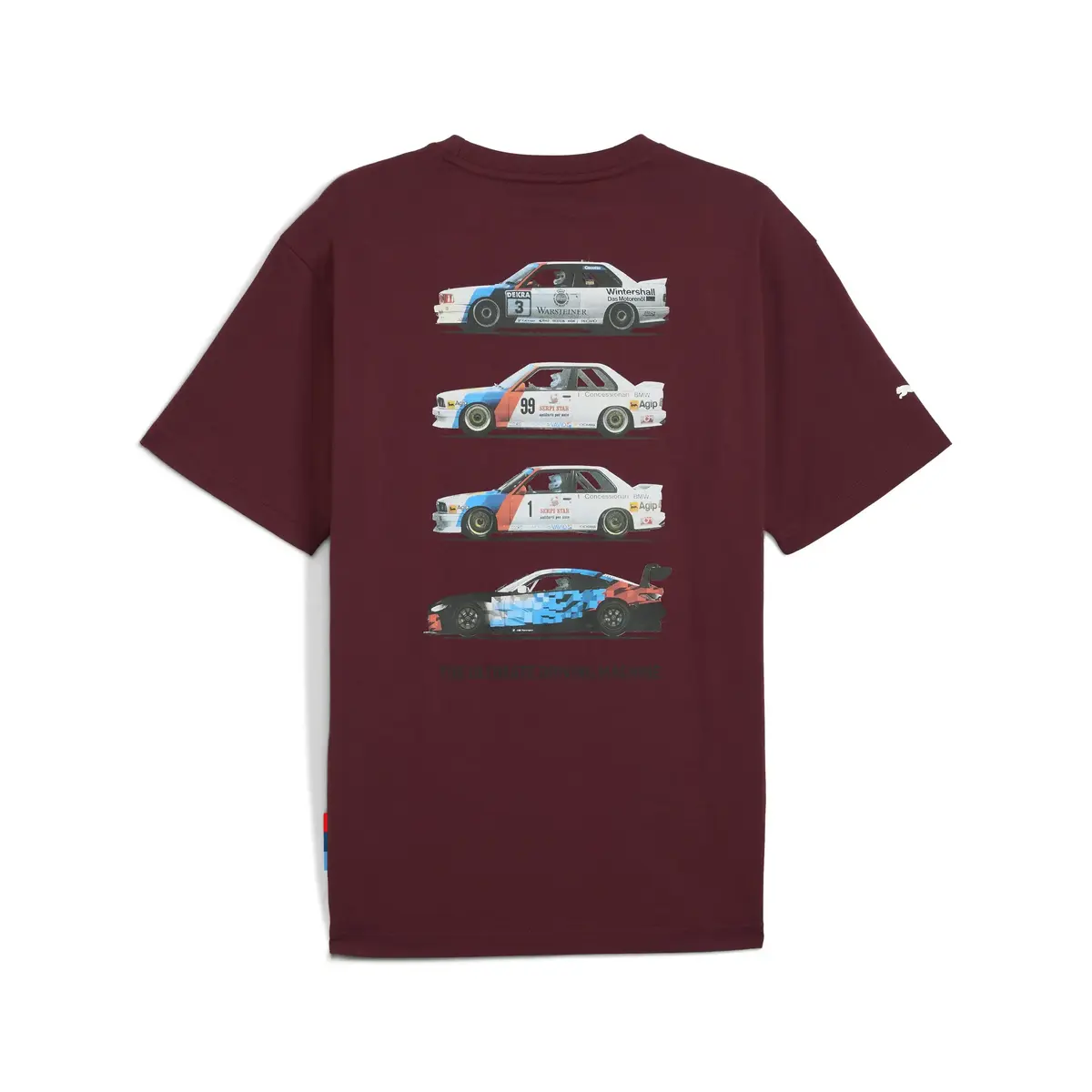 Puma BMW MMS Car Graphic Tee 2 Kırmızı Erkek T-Shirt