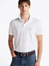 Tommy Hilfiger PERFORMANCE PIQUE RE, YBR Beyaz Erkek T-Shirt & Polo