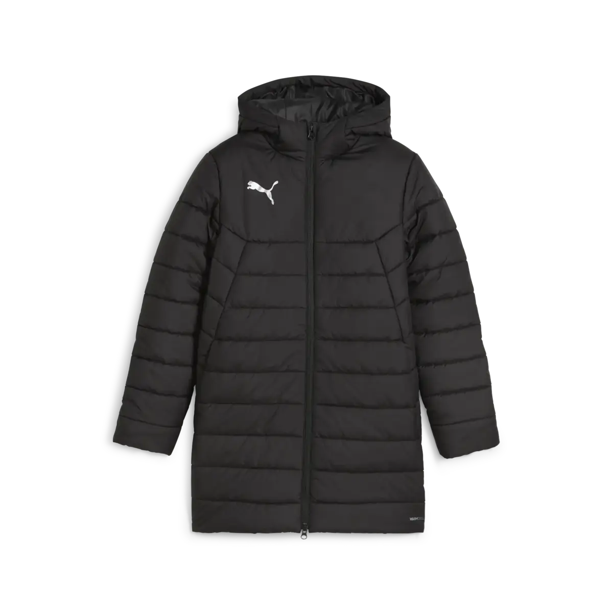 Puma teamFINAL Bench Jacket Jr Siyah Çocuk Mont