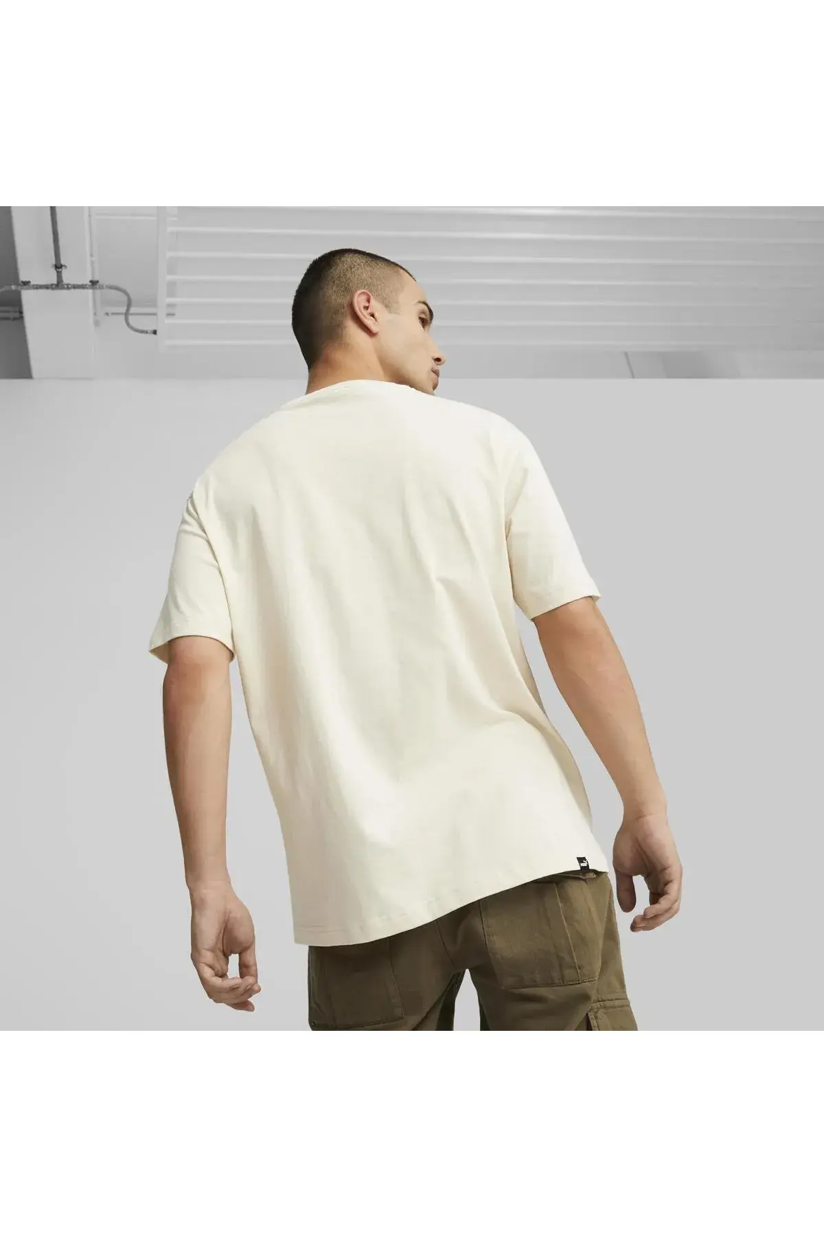 Puma OPEN ROAD Tee Kırık Beyaz Erkek T-Shirt