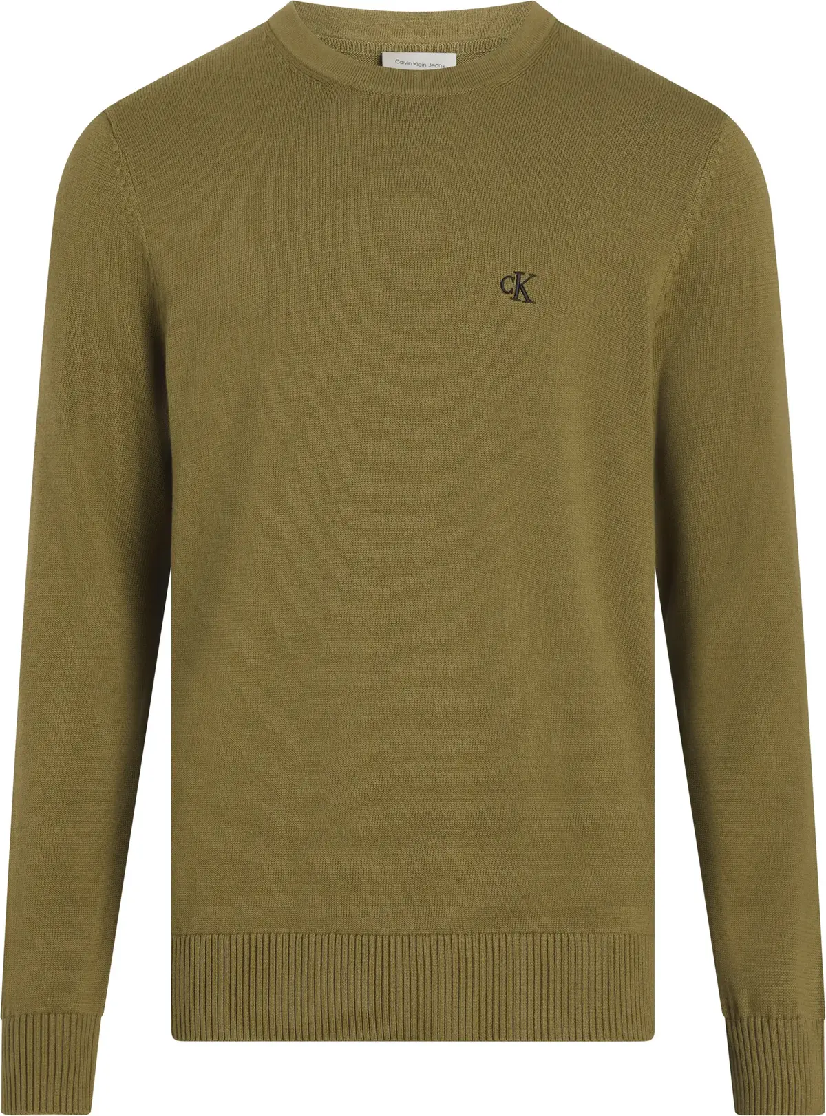 Calvin Klein MODERN CREW NECK SWE, LFF Kahverengi Erkek Kazak