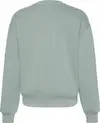 Calvin Klein LS ARCHIVE LOGO FRENCH TERRY RLX Kadın Yeşil Sweatshirt
