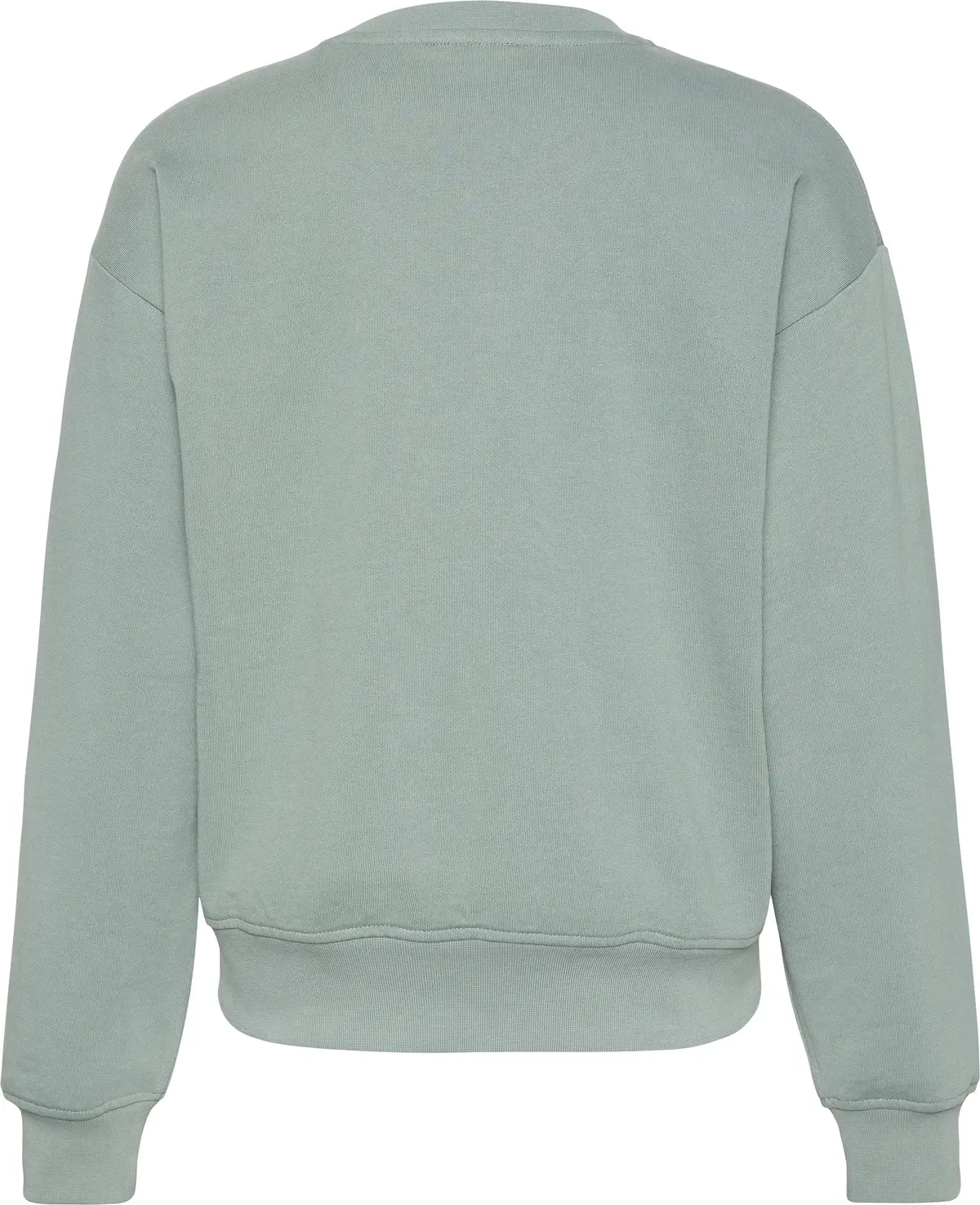 Calvin Klein LS ARCHIVE LOGO FRENCH TERRY RLX Kadın Yeşil Sweatshirt