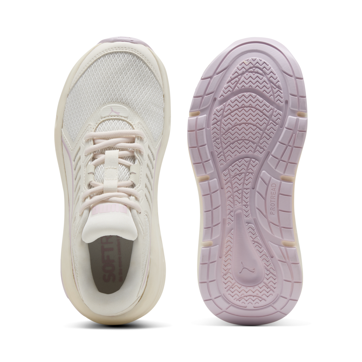 Puma Softride Pro Control Bej Unisex Yürüyüş ve Koşu Ayakkabısı