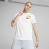 Puma GRAPHICS Icon Tee Beyaz Erkek T-Shirt