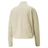 Puma EVOSTRIPE Half-Zip Crew Granola Kadın Yarım Fermuarlı Sweatshirt
