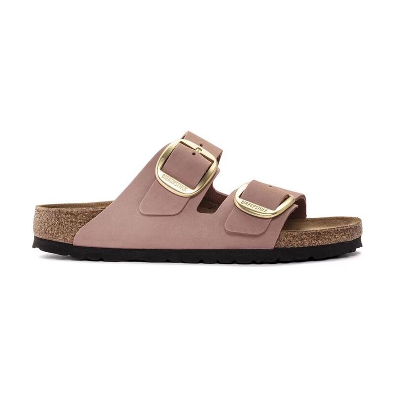 Birkenstock Arizona Big Buckle Nu Pembe Kadın Terlik