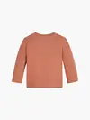 Calvin Klein MONOGRAM LS T-SHIRT Bebek Kahverengi T-Shirt