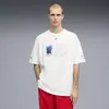 PUMA BMW MMS Lifestyle Tee Beyaz Erkek T-Shirt