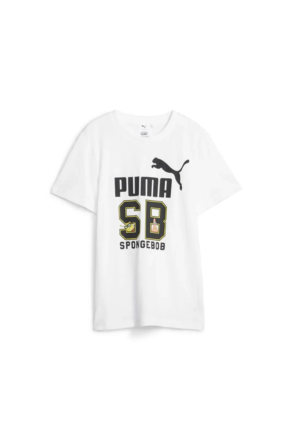 Puma X SPONGEBOB Tee Beyaz Unisex T-Shirt