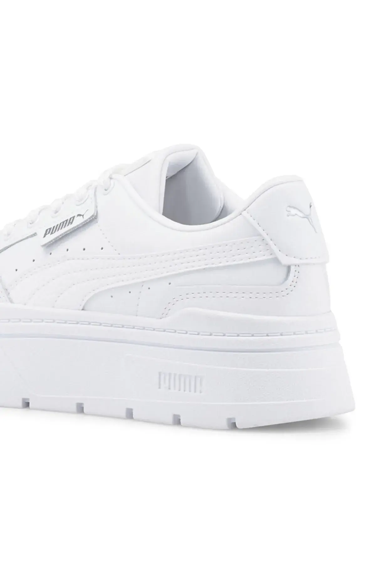 Puma Mayze Stack Lthr Wns Beyaz Kadın Günlük Spor Ayakkabı