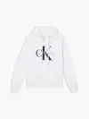 Calvin Klein CORE MONOLOGO HOODIE Kadın Beyaz Hoodie