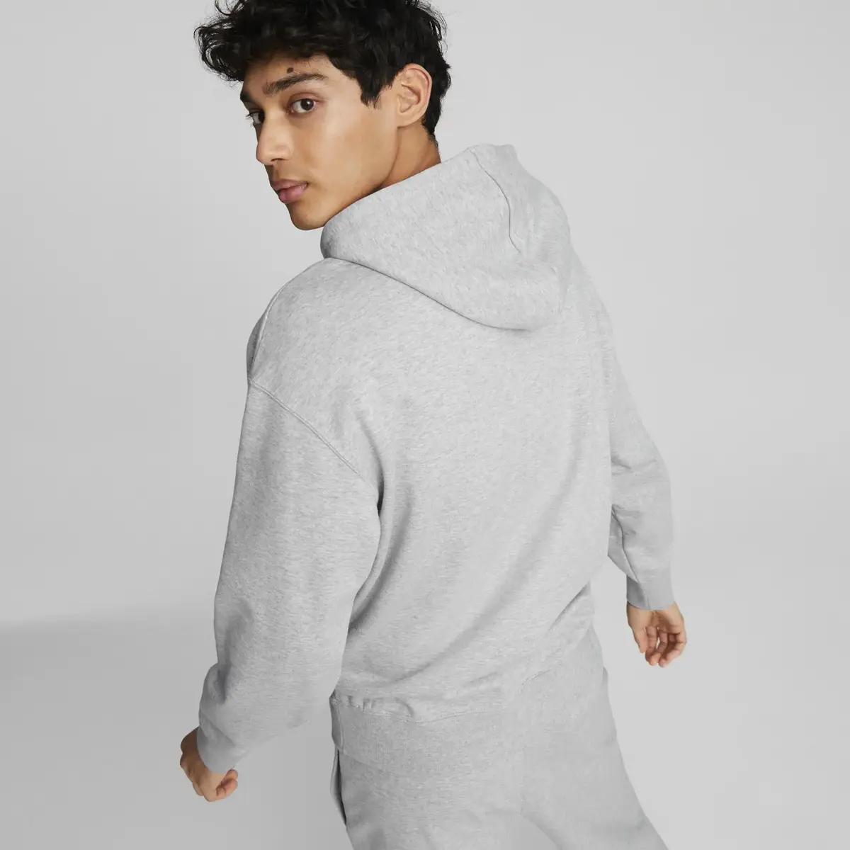 Puma Fandom Hoodie Gri Erkek Hoodie