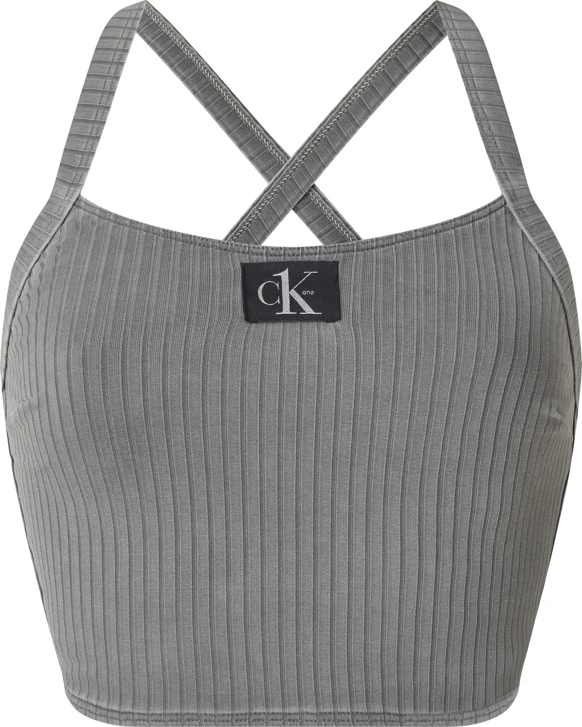 Calvin Klein BRALETTE LONGLINE Kadın Siyah Bikini Üstü