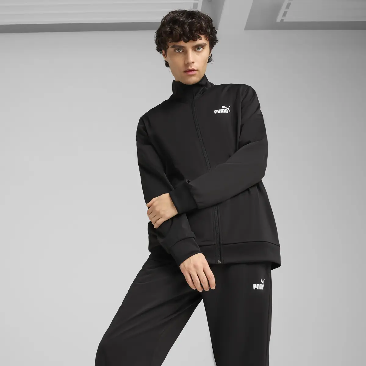 Puma ESS Poly Suit Siyah Erkek Eşofman Takımı