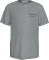 Calvin Klein CKJ STACK LOGO T-SHI Erkek Mavi T-Shirt
