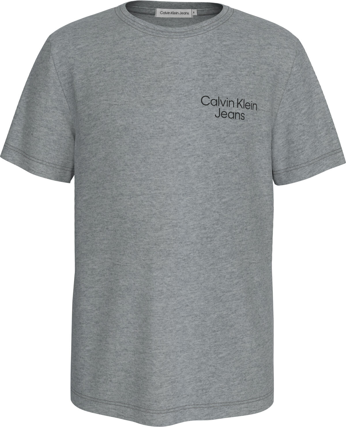 Calvin Klein CKJ STACK LOGO T-SHI Erkek Mavi T-Shirt