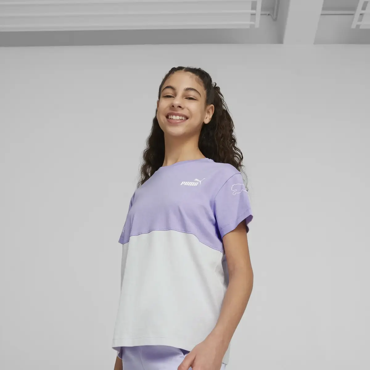 Puma POWER Colorblock Tee Kadın T-Shirt & Polo