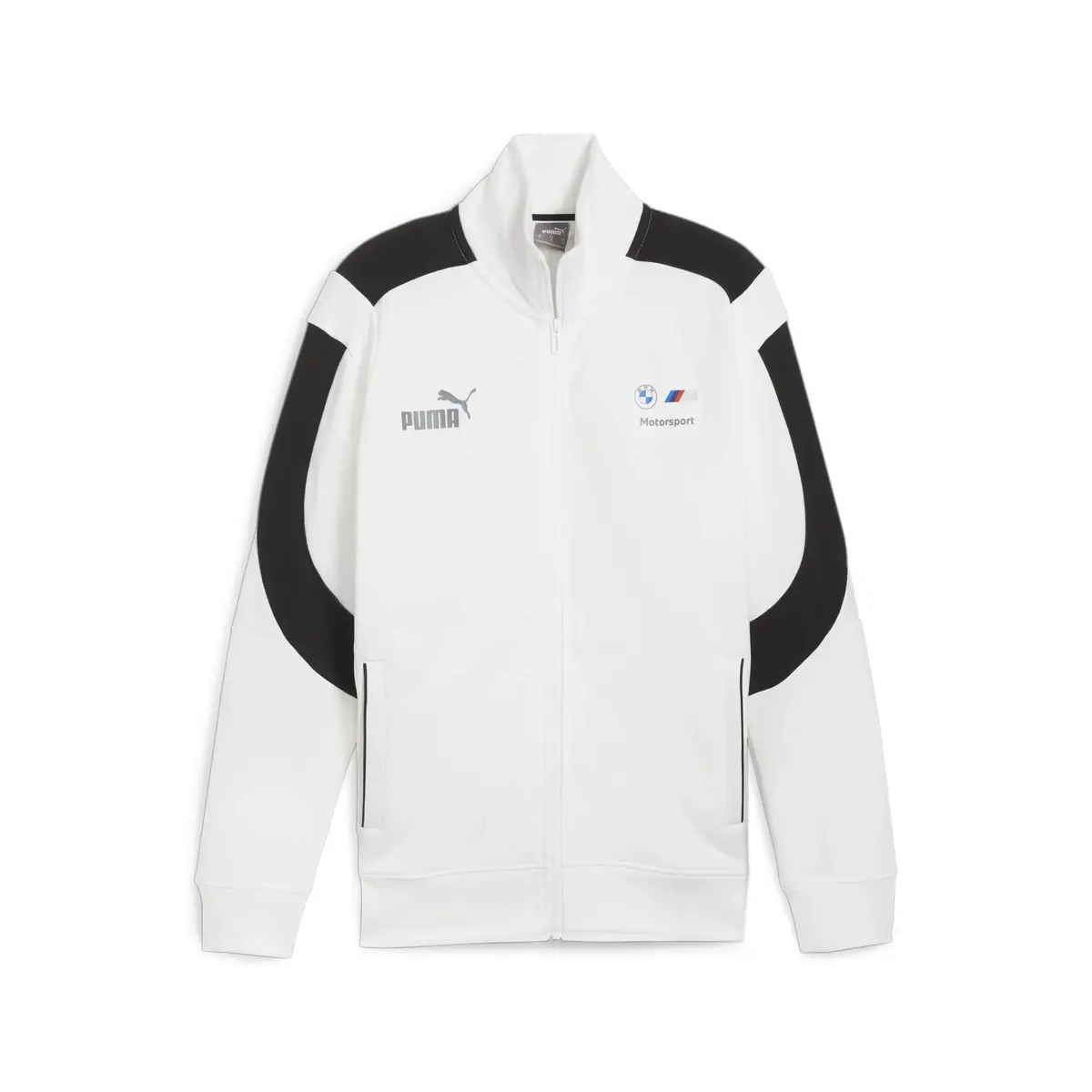Puma BMW MMS MT7+ Sweat Jacket Beyaz Erkek Sweatshirt