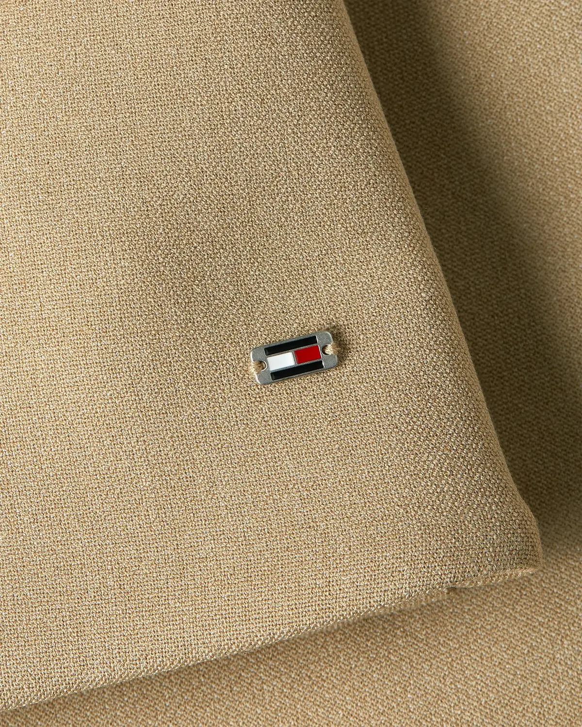 Tommy Hilfiger PUNTO SHORT SKIRT, 0GC Bej Kadın Elbise-Etek