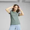 PUMA GRAPHICS Floral Cat Logo Tee Kadın Yeşil T-Shirt
