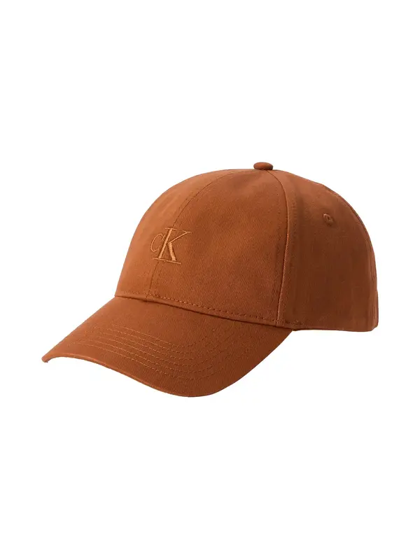 Calvin Klein MONOGRAM EMBROIDERY Kahverengi Erkek Şapka