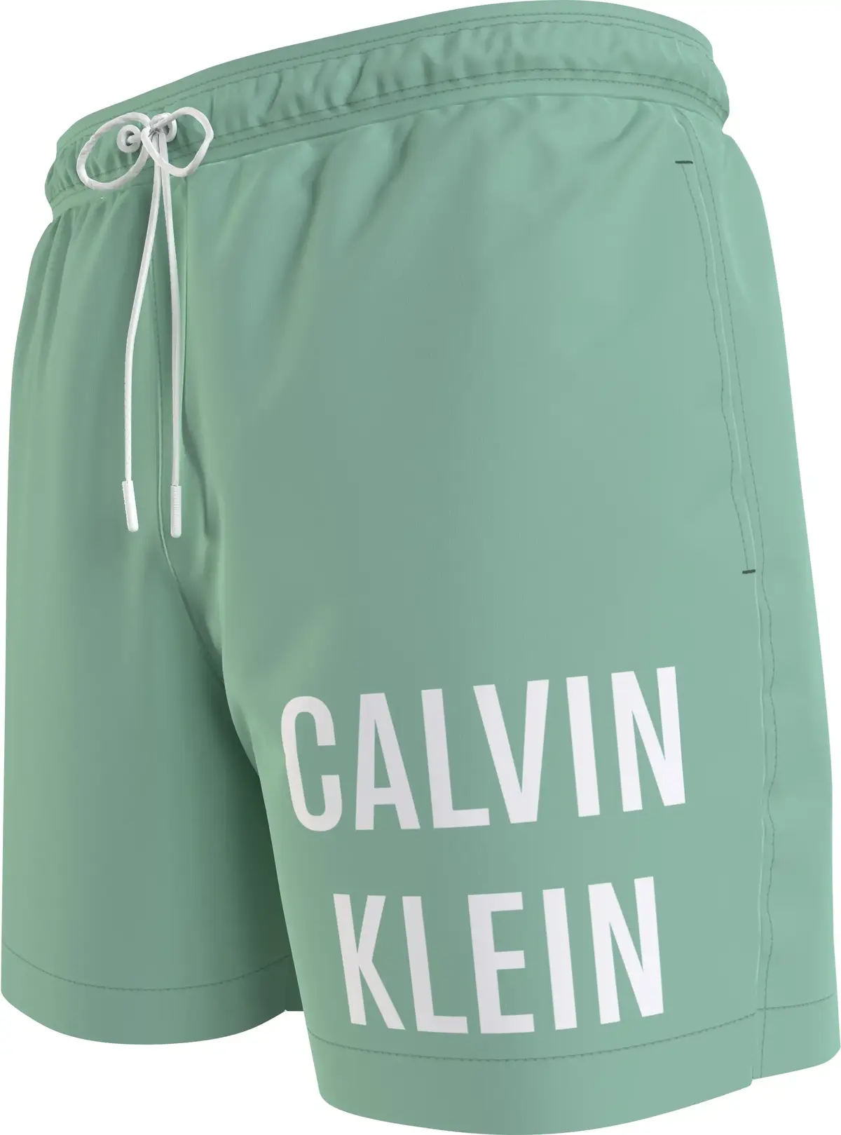 Calvin Klein MEDIUM DRAWSTRING Erkek Yeşil Deniz Şortu